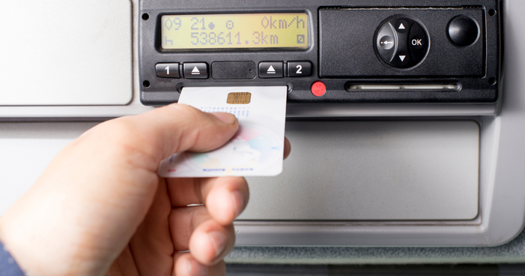 Tachograph card 3